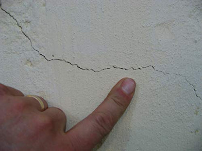 40ft Polyurethane Foundation Wall Crack Repair Kit, Concrete Crack Filler Basement Wall Injection System, Stops Water Leaks, Poxy Paste Surface Sealer, Basement Waterproofing & Foundation Leak Repair