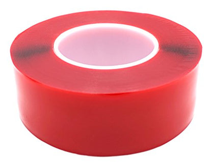Best 2" Acrylic Double Sided Mounting Tape, Residue Free Upon Removal, Crystal Clear, Heavy Duty, Weather-Resistant (2-Inch x 36-Feet) - size: 2-Inch