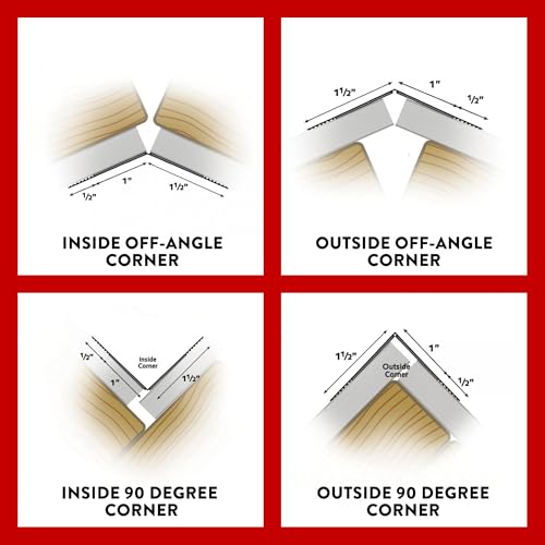 Drywall Tape – Mid-Flex Corner Tape for Drywall Repair – Flexible Roll for Inside, Outside and Off-Angle Corners – Clean Finish, No Cracks or Fuzz – 3" x 100' Roll