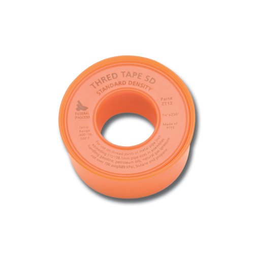Gasoila PTFE Thread Seal Tape – Professional-Grade, 3/4 Inch x 250 Inch, Medium-Density Thread Tape for Plumbing, HVAC, Gas Lines, Water Pipes, and Air Compressors – Leak-Proof Seal, Non-Toxic - size: 3/4 Inch x 250 Inch Roll- 1 Pack