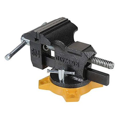Olympia Tools 38-604 Bench Vise, Workshop Series, 4-Inch, gray - size: 4-inch