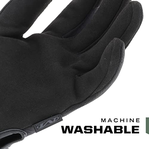 Mechanix Wear: Tactical Specialty Pursuit D5 Cut Resistant Covert Work Gloves (Large, All Black) - size: Large