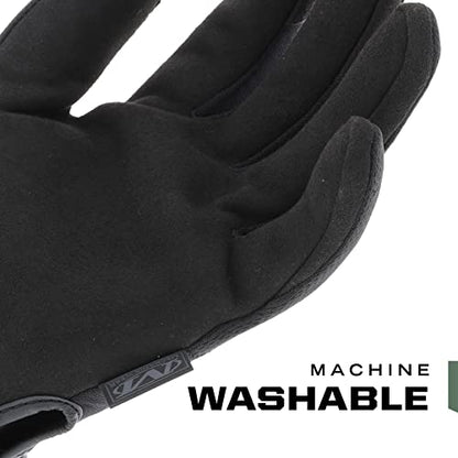 Mechanix Wear: Tactical Specialty Pursuit D5 Cut Resistant Covert Work Gloves (Large, All Black) - size: Large