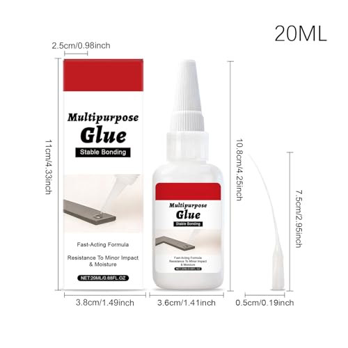 Multi Purpose Adhesive – Fast Drying Glue, High Strength Bonding, Universal Repair Solution | Reliable Fixing Performance for Daily Maintenance Craft Household Industrial Materials