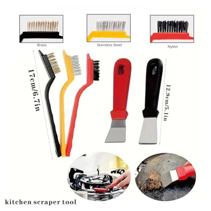 Window Groove Cleaning Brush, Window or Sliding Door Track Cleaner for Sliding Door, Sill, Tile Lines, Shutter, Car Vents, Keyboard (14Piece) - size: brush-14Piece