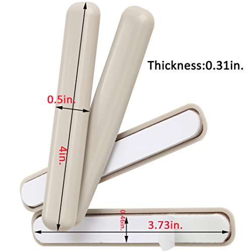 32Pcs 1/2in.X 4in.Bar Self Stick Carpet Sliders Self Adhesive Furniture Moving Slider for Carpet Slider,Self-Adhesive Furniture Slider,Moving Pads Moving Furniture Sliders Furniture Mover Glide Glider