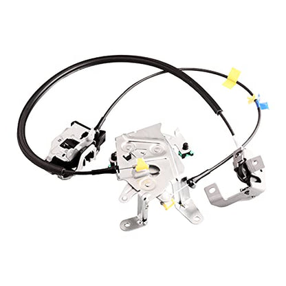 Rear Right Door Lock Latch w/Cable Assembly Compatible for Ford F250 F350 Super Duty Extended Cab 1999-2007 Passenger Rear Door Upper&Lower Latch repalcement 6C3Z28264A00AA - size: F250 99-07 Rear Right