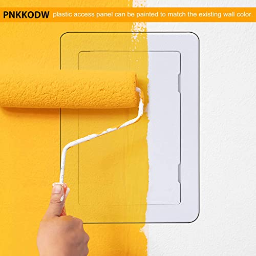 Plumbing Access Panel for Drywall 6 x 9 Inch Plastic Access Door Removable Wall Access Panel Ceiling Reinforced Hinged Durable White - size: 6 x 9 Inch