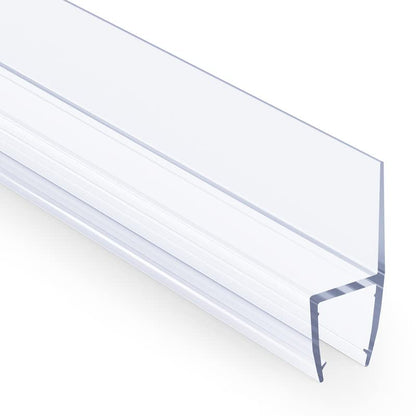 AmazerBath 5 PCS Shower Door Side Seal Strip for 3/8 Inch Glass - 15.75 Inches x 5, 5 Sections Segmented Shower Installation Kit, Frameless Glass Door Seal Strip - style: Side Seal 3/8