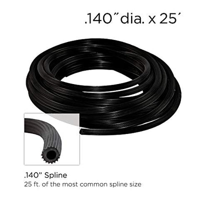 Saint-Gobain ADFORS Small Insect Screen Repair Kit for Window & Door, 36 inches x 84 inches, DIY Window & Door, For Screen Repair, Protects from Small Insect, Comes with Spline Tool & Spline