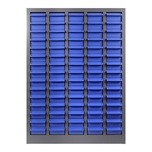 Heavy Duty 75 Drawer Bolt Parts Cabinet, All in One Parts Organizer for Workshop, Featuring ABS Drawers for Superior Nuts and Bolts Organizers and Storage - size: 75 Drawers