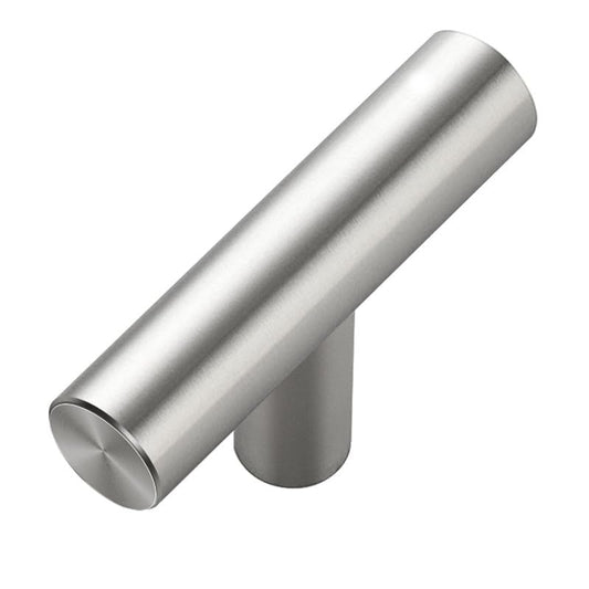 1 Pack Brushed Nickel Cabinet Knobs - Kitchen Cabinet Knobs Silver Cabinet Pulls for Kitchen Cabinet Drawer Stainless Steel Dresser Knobs for Cabinet Hardware 2in Length Single Hole T Bar - color: Brushed Nickel, size: 1 Pack, style: T Bar