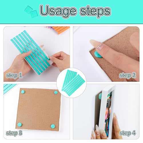 Feosky Adhesive Poster Sticky Tack Putty, Reusable and Removable Adhesive Putty, 120PCS, Mounting Putty for displaying Wall Paintings, Museum Art Photography, Picture, Crafts (Green, Pack of 1) - color: Green, size: 1Pack