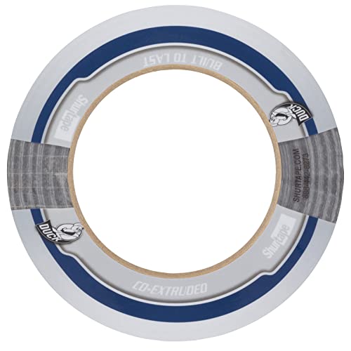 Duck Pro by Shurtape Utility Grade, Co-Extruded Cloth Duct Tape for Packaging, Sealing, Waterproofing, 48mm x 60yd, 6.0 mil, Silver, 1 Roll (105449)