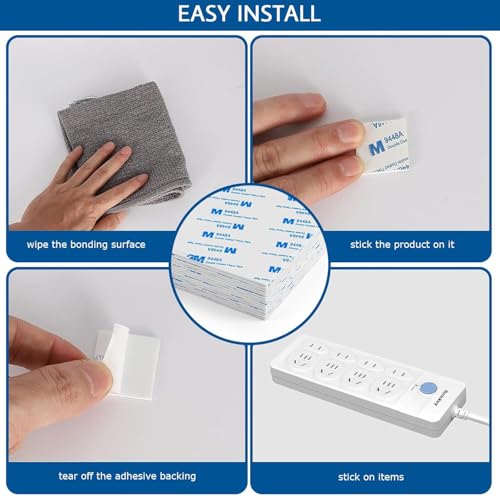 400 Pack Double Sided Foam Tape, Square Super-Sticky Double Sided Adhesive Pads for Crafts, Self-Adhesive Double Sided Mounting Tape for House Wall Decor - Double Sided Sticky Tape, 27 x 27 x 2mm - size: 400Pack