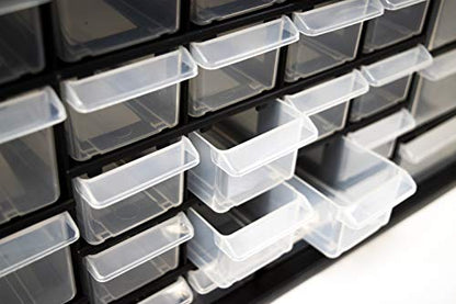 Homak 30-Drawer Parts Organizer, Black, HA01030102 - size: 30-Drawer