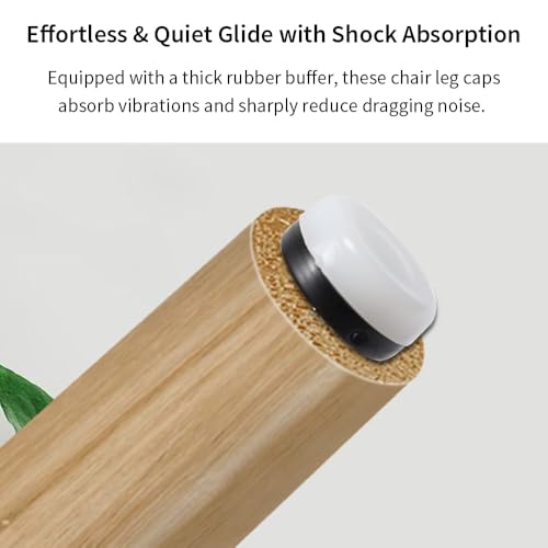 20pcs Nail on Furniture Glides 0.71 Inch (18mm) Diameter Double Thick Nylon White Chair Leg Floor Protectors Furniture Sliders Pads Table Foot Gliders for Hardwood Carpet and Tile Floors - size: 0.71 Inch (18mm)-White-20P