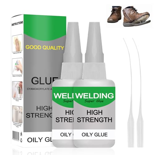 2026 New Welding High-Strength Oily Glue, Multifunctional Fast Repair Instant Bonding Welding Glue for Metal, Plastic, Wood, Ceramics, Leather, Glass, Multi-Purpose Strong Glue (2PCS) - color: 2PCS