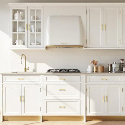 5Pack Hole Centers 2.5inch(64mm) Brushed Brass Cabinet Handles T Shaped Kitchen Cabinet Pulls Hardware Pull Handle for Cabinets Dressers 4inch Total Length - color: Brushed Brass, size: Hole Centers: 2.5inch