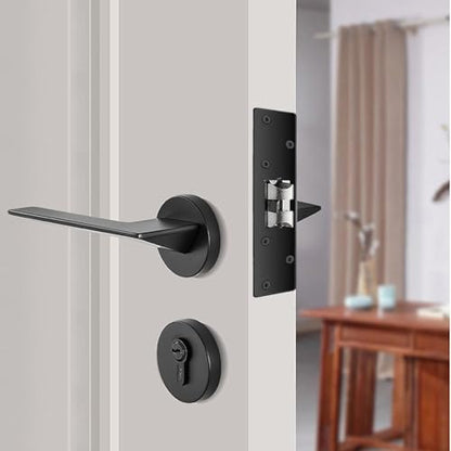 7" Deadbolt Strike Plate Extra Long Door Strike Plate Heavy Duty Version Security Latch Strikes Oversized Striker to Repair Damaged Worn Frame/Slot/Jamb Door Backplate Large Hole to Fix Latch Sticking