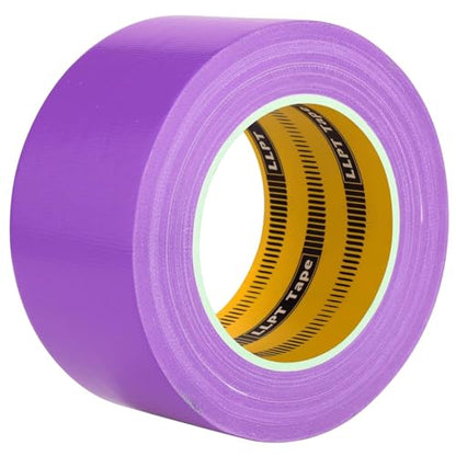 LLPT Duct Tape Premium Grade 2.36 Inches x 108 Feet x 11 Mil Easy Tear Residue Free Strong Adhesive Color Purple (DT248) - color: Purple