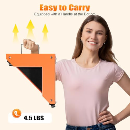 Furniture Dolly 1433 LBS Heavy Duty Furniture Movers with 3 Wheels 360 Ratating Desk Cabinet Corner Mover Dolly Furniture Lift Mover Tool for Cabinets, Refrigerators, Desks (Set of 4)