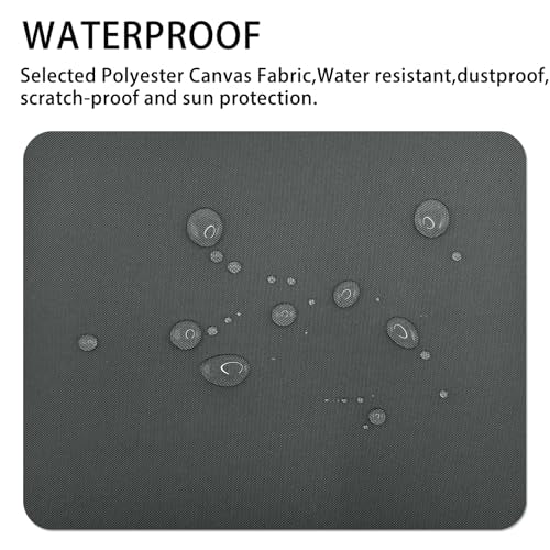 Gheeidau Canvas Repair Patch 9×11 Inch 3Pcs Waterproof Self-Adhesive Fabric Repair Patch for Tents,Boat Cover,Pop Up Canopy,Patio,Bags,Car Seats,Sofas,Furniture Cover(Dark Grey) - color: Dark Grey, size: 9"×11"×3PCS