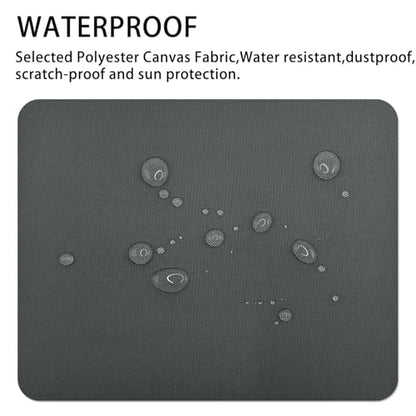 Gheeidau Canvas Repair Patch 9×11 Inch 3Pcs Waterproof Self-Adhesive Fabric Repair Patch for Tents,Boat Cover,Pop Up Canopy,Patio,Bags,Car Seats,Sofas,Furniture Cover(Dark Grey) - color: Dark Grey, size: 9"×11"×3PCS