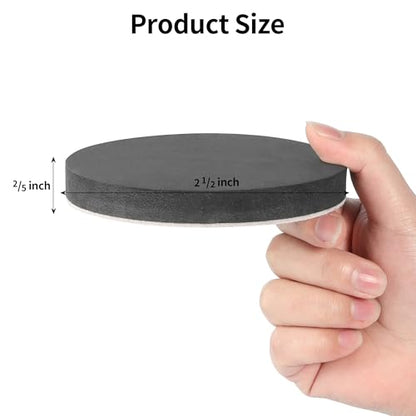 Yelanon Felt Furniture Sliders – 16-Pcs 2.5" Floor Protectors for Furniture – Smooth-Glide Movers for Couches & Tables – Durable Furniture Movers Sliders – No Residue - size: 16pcs 2.5"
