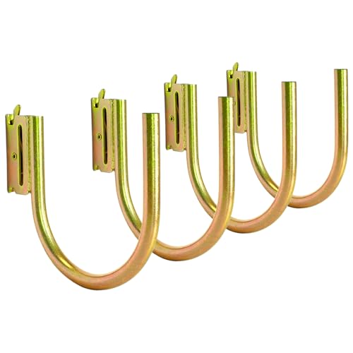4 Pack 4" E Track J Hooks Heavy Duty Galvanized Steel E-Track Tie Down Accessories for Box Truck, Enclosed Trailer, Garage, Vans, Warehouse, Workshop - color: 4" (04 Pack)