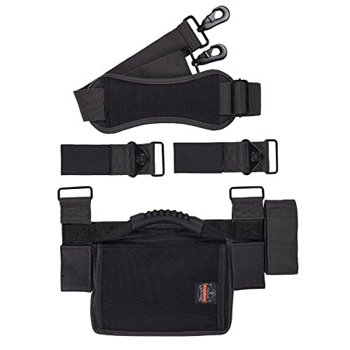 Ergodyne 5300 A-Frame Ladder Shoulder Lifting Strap & Carrying Handle, Transport Ladders with Ease - style: Shoulder Strap + Carry Handle