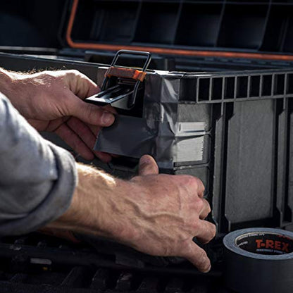 T-Rex Tape Heavy Duty Duct Tape with UV Resistant & Waterproof Backing for Ferociously Strong Repairs, 1.88" x 30 yd, Gunmetal Gray, 2 Rolls - color: Gunmetal Gray, size: 2-Rolls, 30 Yds x 1.88"