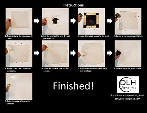Drywall Repair Kit 12 Inch