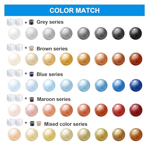 Marble and Granite Repair kit, Quartz Countertop Repair Kit for Chip Dents Cracks Holes Scratchs, Premium Marble Granite Quartz Laminate Formica Travertine Corian Stone Epoxy Filler