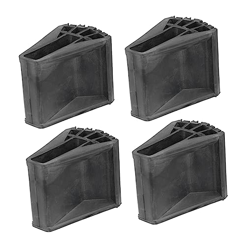 Hemoton 4pcs Thick Slip Stair Treads Mats Stair Pads Non-Skid Ladder Feet Covers