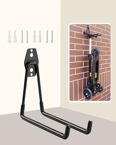 Garage Hook Tool Ladder and Bicycle Wall Mount Storage Rack Heavy Duty Hook Large BLC390-01 - size: Large(7.4*2.36*6.3 inch)