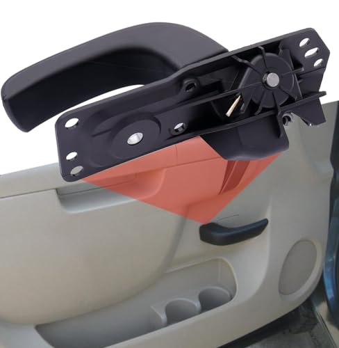 Interior Door Handle Kit Front Left Drivers Side for 2007-2014 Chevy Silverado 1500 2500 3500 Tahoe Suburban Avalanche GMC Sierra Yukon Yukon XL Escalade,Replace OE# 20833606 80374 20871488 - color: Front Left Drive Side