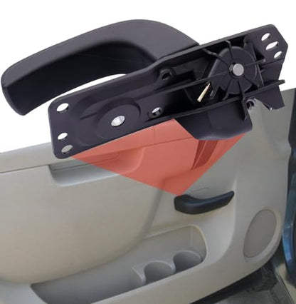 Interior Door Handle Kit Front Left Drivers Side for 2007-2014 Chevy Silverado 1500 2500 3500 Tahoe Suburban Avalanche GMC Sierra Yukon Yukon XL Escalade,Replace OE# 20833606 80374 20871488 - color: Front Left Drive Side