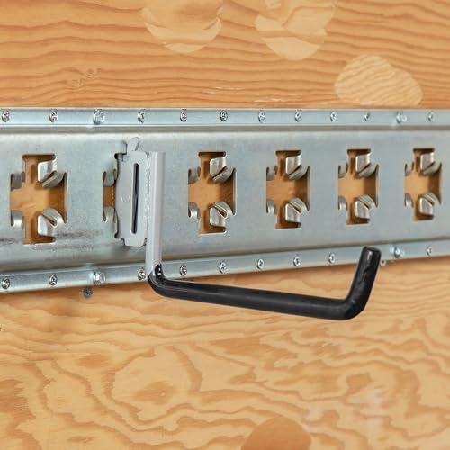 Large Flat Hook - Grey Powder Coat 1 Pk - style: Large Flat Hook