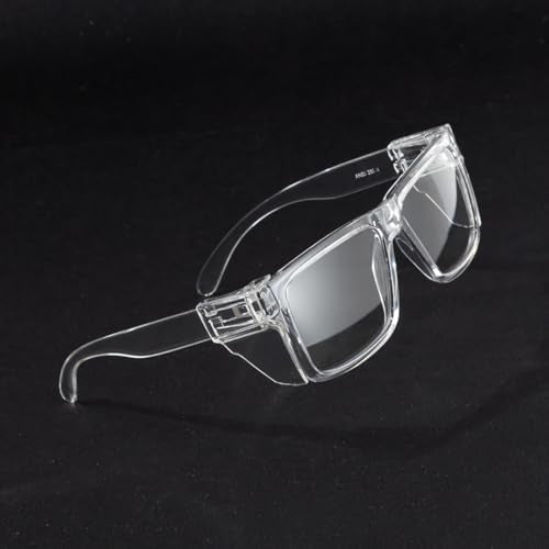 UV400 Bluelight Transition Photochromic Safety Glases Anti Scratch and Impact Resistant,Meets ANSI Z87.1 Standard - color: Glossy Clear