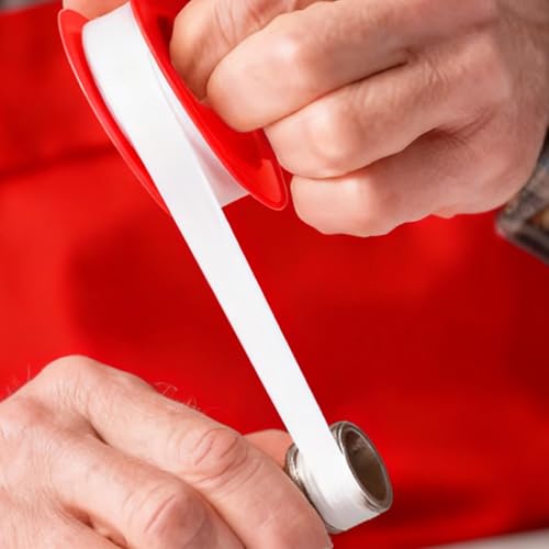 Plumbing Tapes PTFE Industrial Sealant Tape for Shower Head Water Pipe Thread Duct Sealing Plumbing Fitting Repair Tool (1roll) - color: 1roll