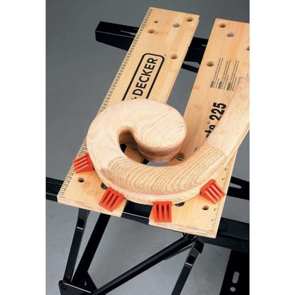 BLACK+DECKER Portable Work Bench and Vise (WM225-A)