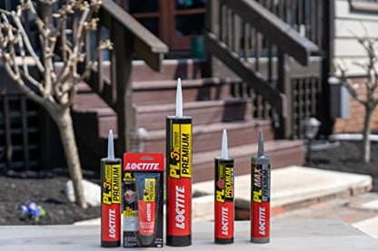 Loctite PL Premium Polyurethane Construction Adhesive, 4 fl oz Squeeze Tube, 1 Pack - Versatile Construction Glue for Wood, Concrete, Stone, Metal & More - size: 1 Pack