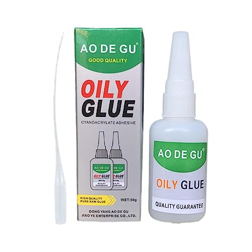 Welding High-Strength Oily Glue,Universal Glue 2023,Super Glue Strong Glue for Resin Ceramic Metal Glass Leather - color: 50g, size: With box