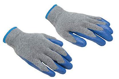 G & F Products Tools Work Gloves Garden Gloves - color: Ocean Blue, size: X-Large (Pack of 12)
