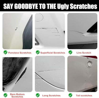 Touch Up Paint for Ford Car Paint Pen Scratch Repair Two-In-One Touch Up Paint, Premium Car Scratch Remover for Deep Scratches (Agate Black Metallic(UM) for 2024 Ford F-150/2024 Ford F-150 Lightning/2025 Explorer/2025 Escape/2024 Transit/2024 Edge/2024 Ex