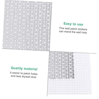 3pcs Self-Adhesive Wall Repair Patch Kit Drywall Repair Stickers for Quick Hole Mending Lightweight Mesh for Smooth Finish for Home Decor and Damage Restoration
