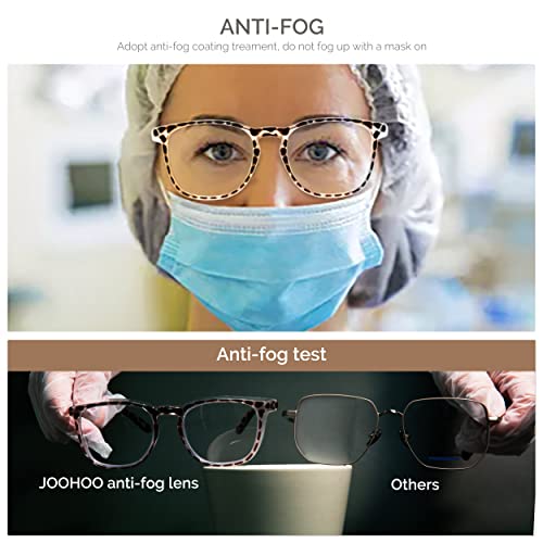 Anti Fog Safety Glasses for Women, Safety Goggles for Nurse, Protective Eyewear, Blue Light Blocking & UV Protection - color: Tortoiseshell