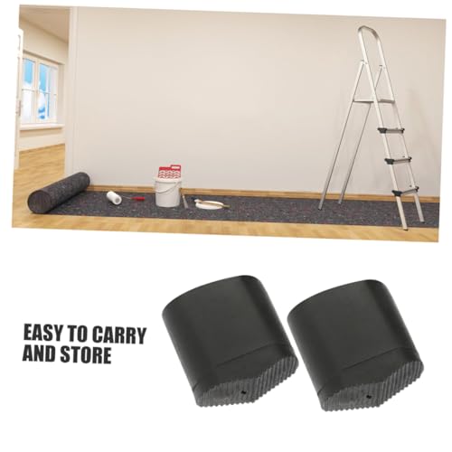2pcs Non Slip Ladder Mats Stair Treads for Indoor Ladders Slip Pad Rubber Bumpers for Safety