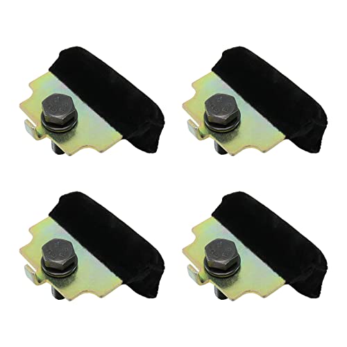 Door Glass Anti-Rattle Cushion Kit Compatible with 1969-1982 Chevy Corvette C3 C4 - 4-Piece Set Side Window Anti-Rattle Cushion Kit